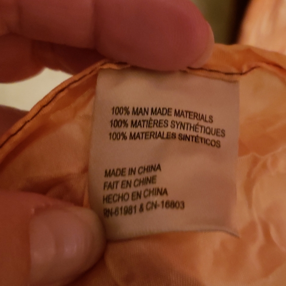 Final price - Silk orange and brown scarf - Picture 3 of 4